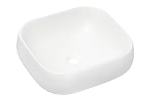Comad Sada keramického umývadla na dosku a výpusti Nika 45 cm biela