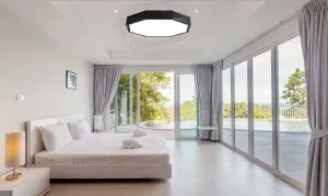 TooLight Stropné svietidlo Klan 50 cm čierne