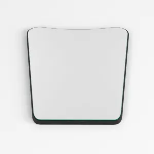 Kalune Design Dekoratívne nástenné zrkadlo Donna 70x50 cm čierne