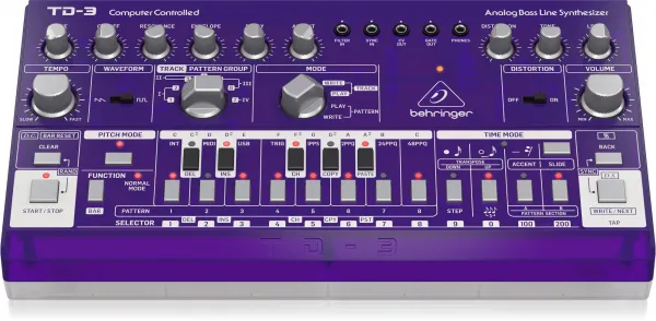 Behringer TD-3 Syntetizátor Purple