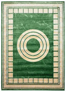 ZaujímavýzelenýkoberecsgeometrickýmivzormiŠírka:80cm|Dĺžka:150cm56536_115776