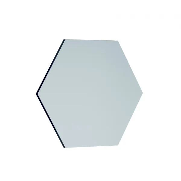 Kalune Design Dekorativní nástěnné zrcadlo Zeo 60x70 cm černé