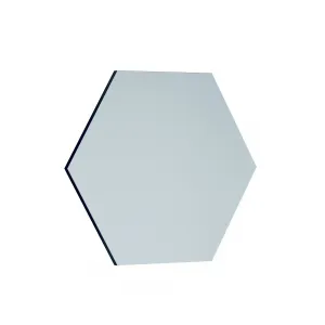 Kalune Design Dekorativní nástěnné zrcadlo Zeo 60x70 cm černé