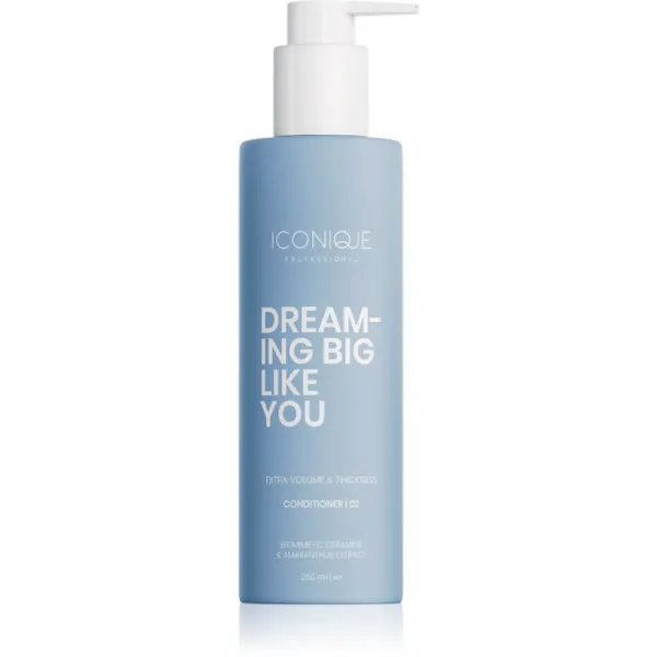 ICONIQUE Professional DREAMING BIG LIKE YOU Volume & Thickness kondicionér pre zväčšenie objemu pre jemné vlasy 250 ml
