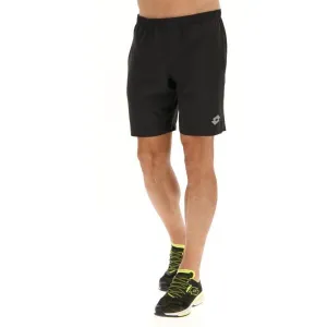 Lotto RUNNING SHORTS Pánske bežecké šortky, čierna, veľkosť