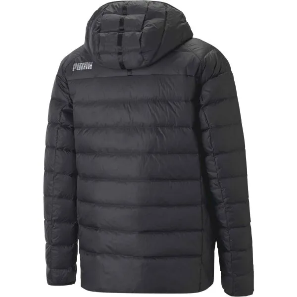 Puma PACKLITE HOODED DOWN JACKET Pánska bunda, čierna, veľkosť