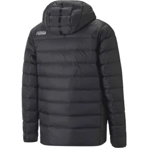 Puma PACKLITE HOODED DOWN JACKET Pánska bunda, čierna, veľkosť