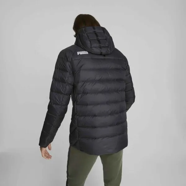 Puma PACKLITE HOODED DOWN JACKET Pánska bunda, čierna, veľkosť
