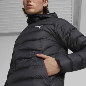 Puma PACKLITE HOODED DOWN JACKET Pánska bunda, čierna, veľkosť