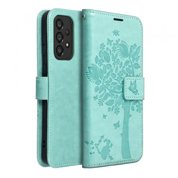 Mezzo púzdro, Samsung Galaxy A53 5G, vzor 3, zelený
