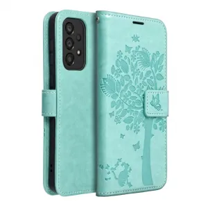 Mezzo púzdro, Samsung Galaxy A53 5G, vzor 3, zelený