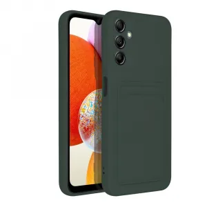 Card Case obal, Samsung A14 5G / A14 4G, zelený
