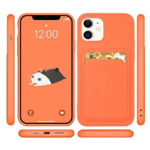 Card Case obal, iPhone 14 Plus, zelený