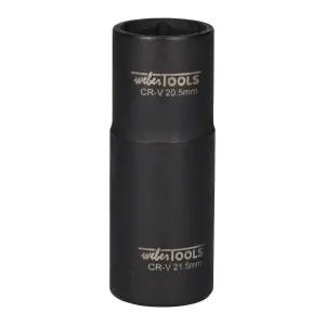 TIP-TOPOL Sada 1/2" FORD nadstavcov (18,5-21,5 mm) + adaptér/predlžovač 75 mm