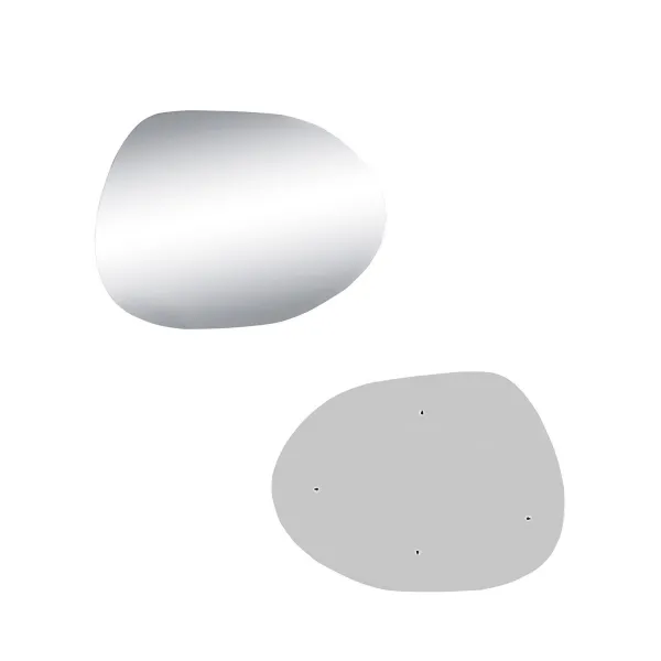 Kalune Design Dekoratívne nástenné zrkadlo Gusto 75x55 cm zlaté