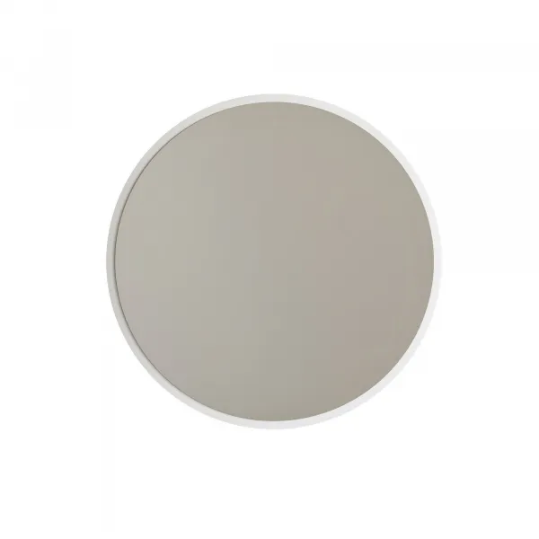 Kalune Design Okrúhle nástenné zrkadlo Ayna 60 cm biele