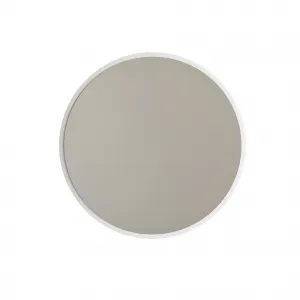 Kalune Design Okrúhle nástenné zrkadlo Ayna 60 cm biele