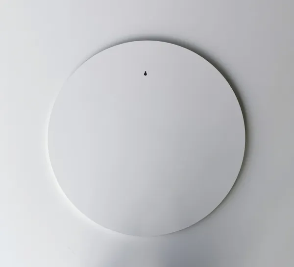 Kalune Design Okrúhle nástenné zrkadlo Ayna 60 cm biele