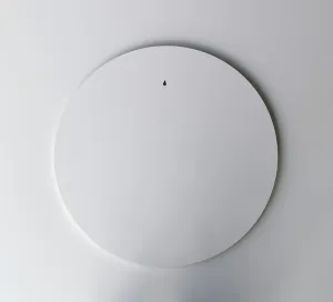 Kalune Design Okrúhle nástenné zrkadlo Ayna 60 cm biele