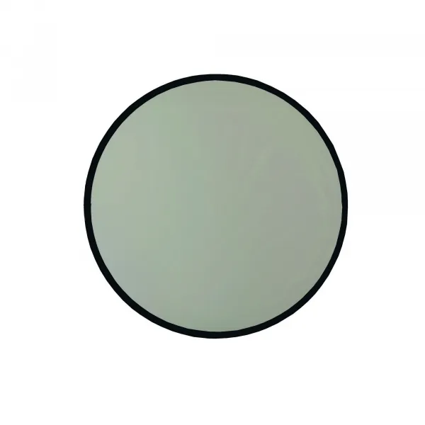 Kalune Design Okrúhle nástenné zrkadlo Ayna 60 cm čierne