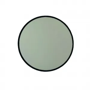 Kalune Design Okrúhle nástenné zrkadlo Ayna 60 cm čierne