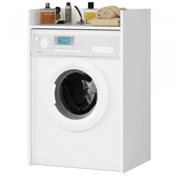 Ak furniture Koupelnová skříňka nad pračku FIN II bílá