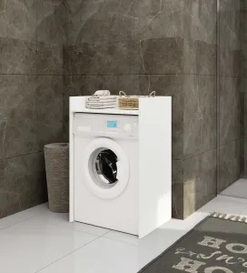Ak furniture Koupelnová skříňka nad pračku FIN II bílá