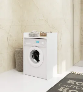 Ak furniture Koupelnová skříňka nad pračku FIN II bílá