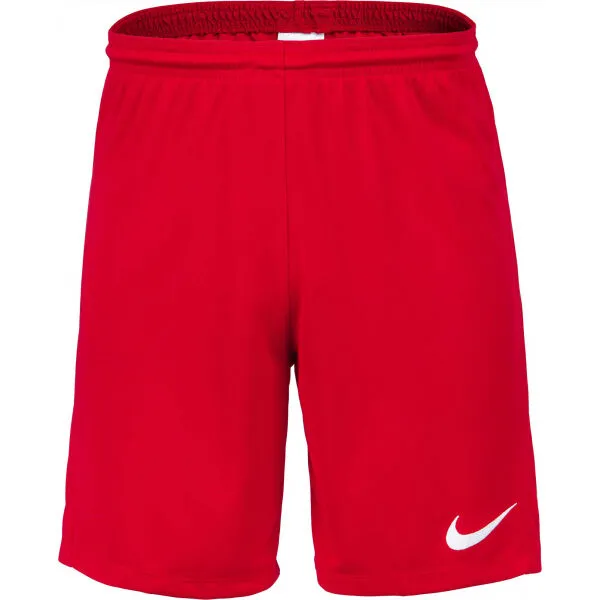 Nike DRI-FIT PARK 3 Pánske kraťasy, červená, veľkosť