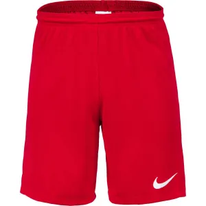 Nike DRI-FIT PARK 3 Pánske kraťasy, červená, veľkosť