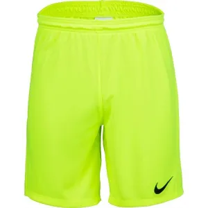 Nike DRI-FIT PARK 3 Pánske kraťasy, reflexný neón, veľkosť