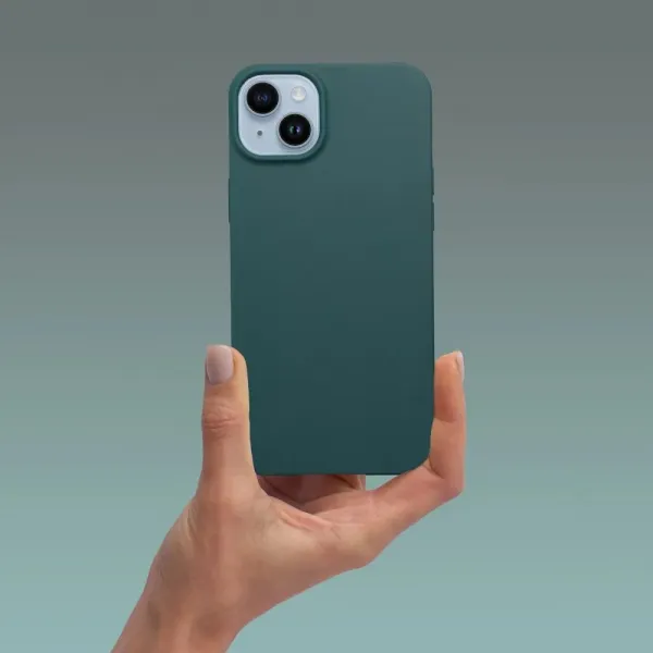 Matt obal, iPhone 16 Plus, zelený