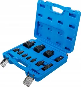 BGS Technics Sada rázových adaptérov a guľových kĺbov  6,3 mm (1/4") - 25 mm (1")  11-dielna