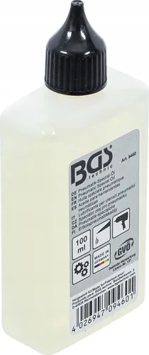 BGS Technics Olej na pneumatické náradie s objemom 100 ml
