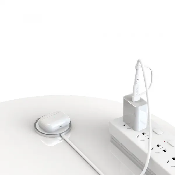 Tech-Protect A44 MagSafe bezdrôtová nabíjačka 15W, biela