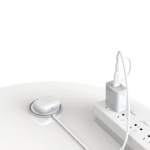 Tech-Protect A44 MagSafe bezdrôtová nabíjačka 15W, biela