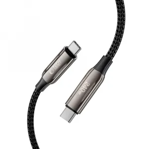Tech-Protect UltraBoost kábel USB-C, PD240W/QC4.0, 2 m, čierny