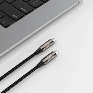 Tech-Protect UltraBoost kábel USB-C, PD240W/QC4.0, 2 m, čierny