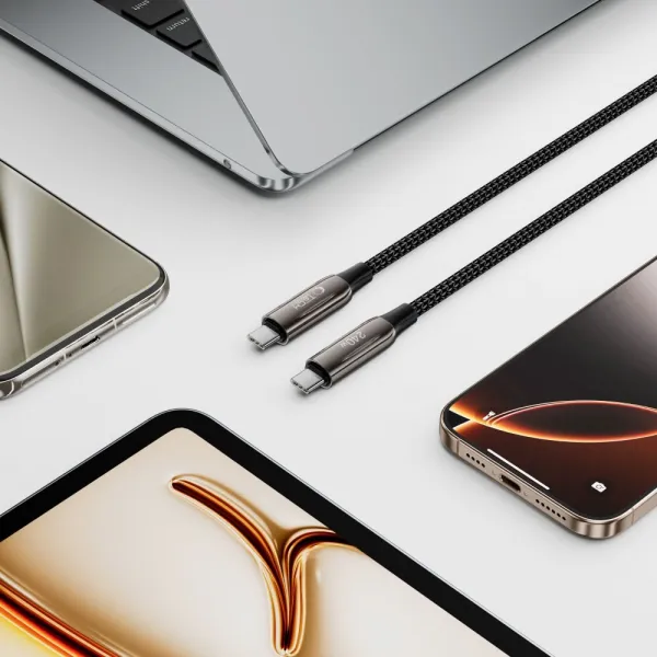 Tech-Protect UltraBoost kábel USB-C, PD240W/QC4.0, 2 m, čierny
