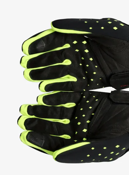 Rukavice Leki HRC Race Shark - black/neonyellow
