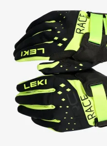 Rukavice Leki HRC Race Shark - black/neonyellow