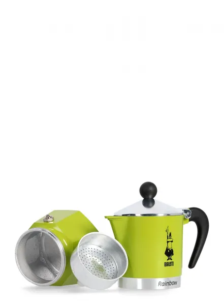 Turistický kávovar Bialetti Rainbow 3TZ - green