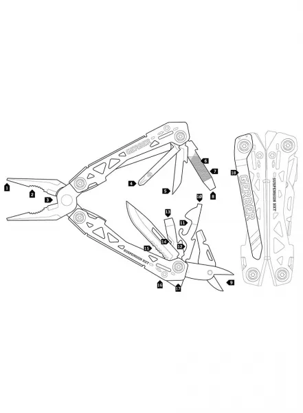 Multitool Gerber Suspension NXT Multi-Tool