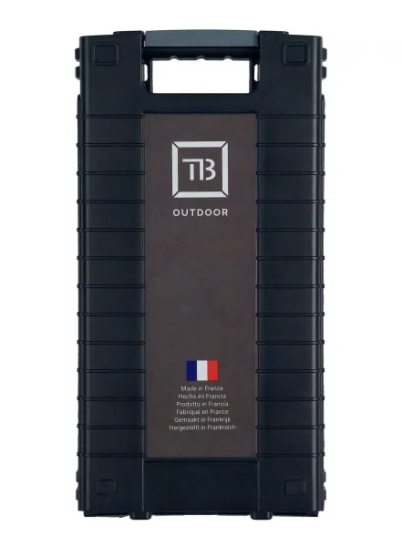 Skladací nôž TB Outdoor CAC Serration - black