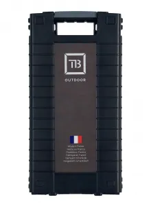 Skladací nôž TB Outdoor CAC Serration - black