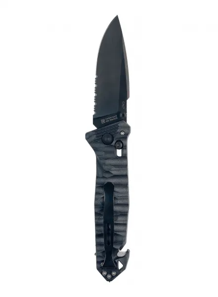 Tb outdoor zatvárací nôž cac army pa6 tx kombinované ostrie vývrtka black