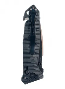 Tb outdoor zatvárací nôž cac army pa6 tx kombinované ostrie vývrtka black