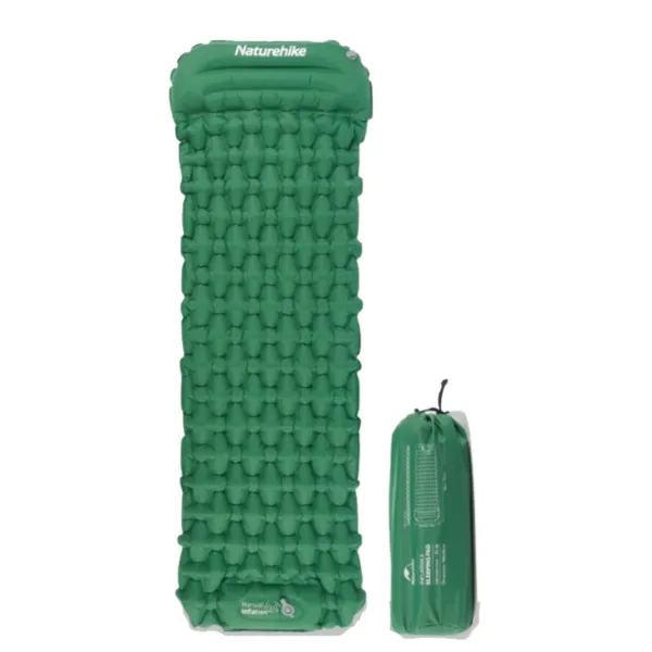 Naturehike FC-12 - nafukovacia ultraľahká karimatka so vstavanou pumpou 620g Farba: Tmavo modrá