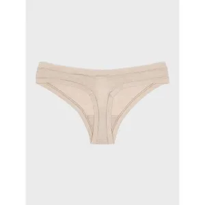 GAP BREATHE THONG Dámske nohavičky, béžová, veľkosť