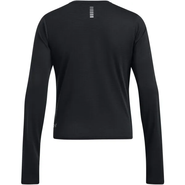 Under Armour LAUNCH LONGSLEEVE Dámske tričko, čierna, veľkosť